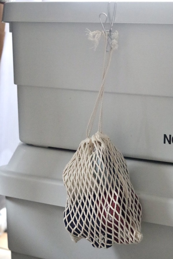 無印良品・メッシュ巾着