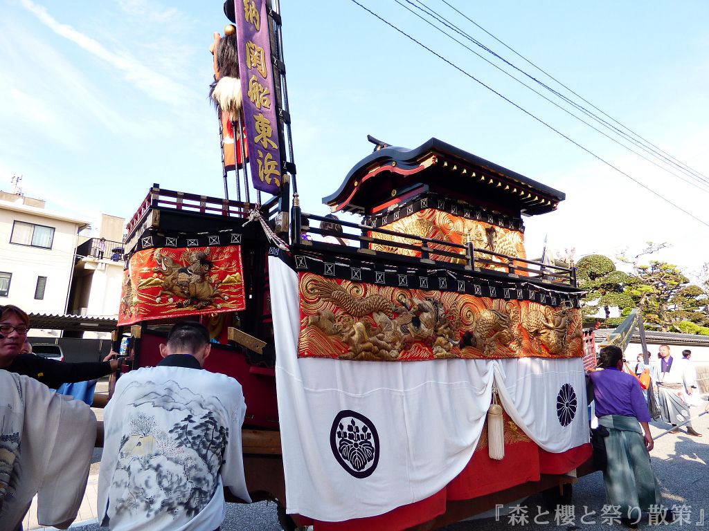 太鼓台川之江    坂出 太鼓台川之江 坂出
