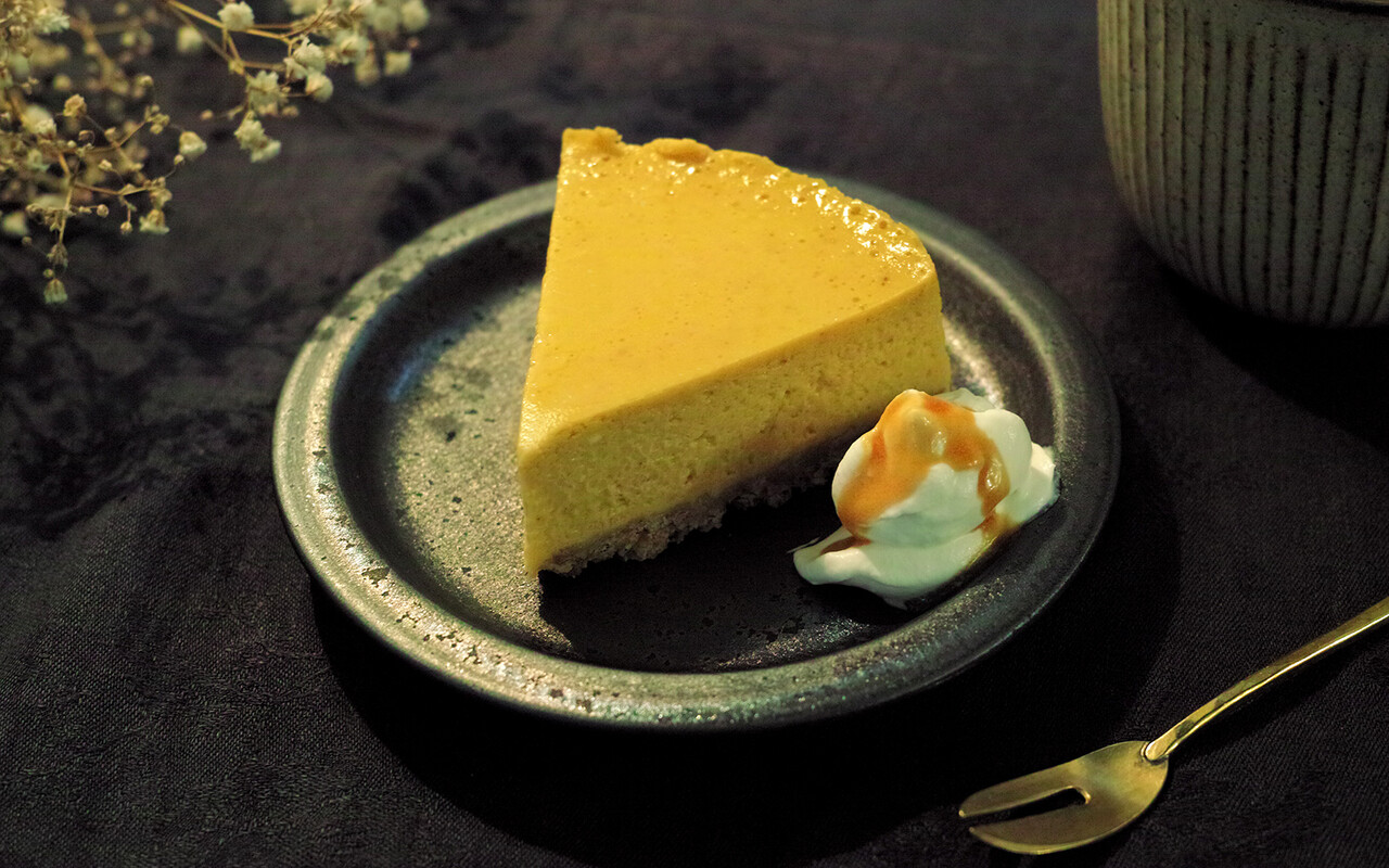パンプキンチーズケーキ