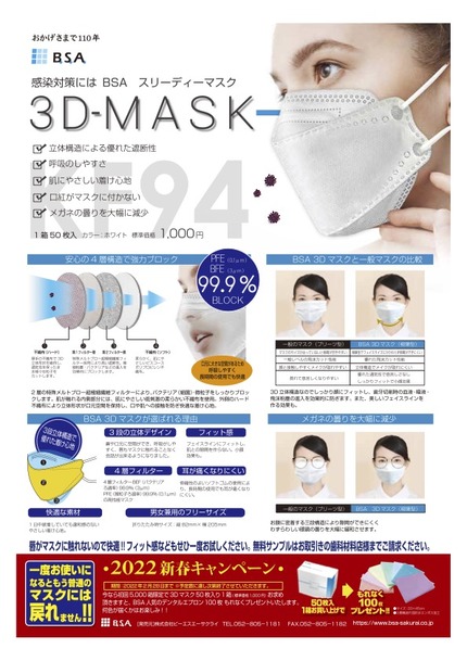 3Dマスク