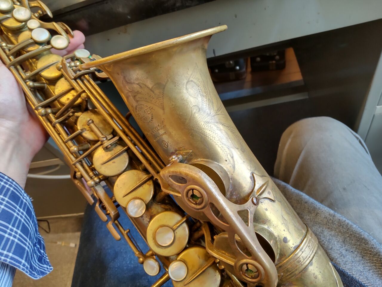 Altosax SELMER Mark6 usa オーバーホール : 管楽器リペアレポート