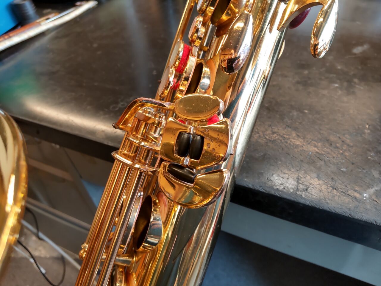 YanagisawaテナーサックスT-50 オーバーホール : 管楽器リペア YanagisawaテナーサックスT-50 オーバーホール : 管楽器リペア