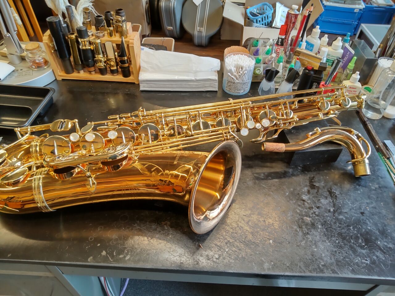 Yanagisawa テナーサックス T-902 : 管楽器リペアレポート