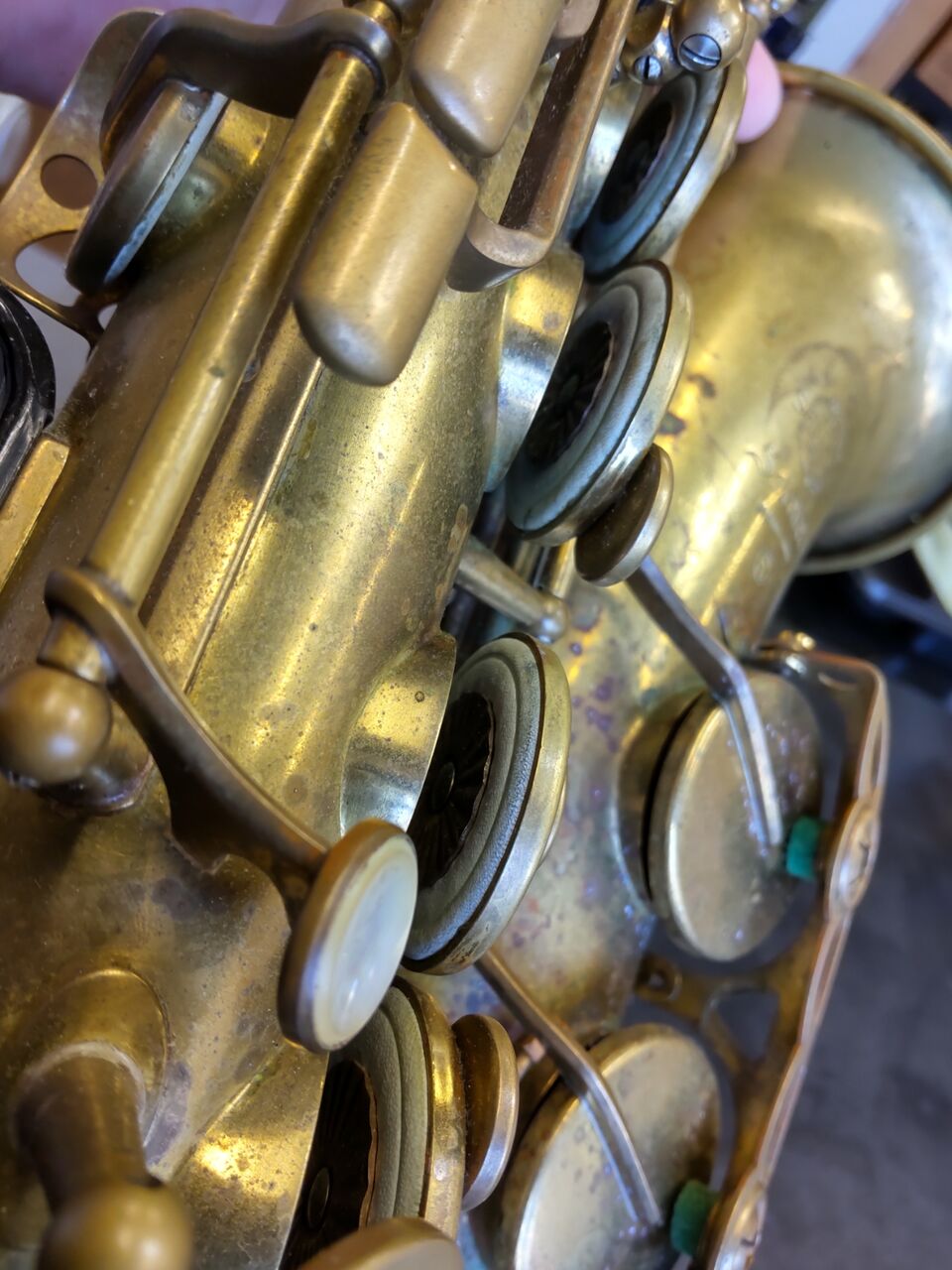 Altosax SELMER Mark6 usa オーバーホール : 管楽器リペアレポート Altosax SELMER Mark6 usa オーバーホール : 管楽器リペアレポート