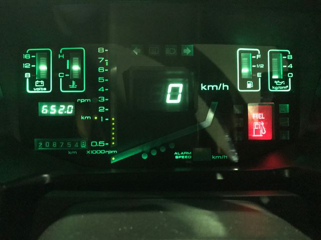 18 11 18 1号車 デジタルメーターが0kmしか表示しない いすゞ ピアッツァ メンテナンスノート プチレストア日記