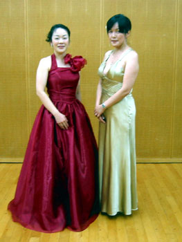 ドレスでパチリ