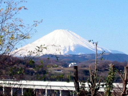 富士山from我が家のベランダ