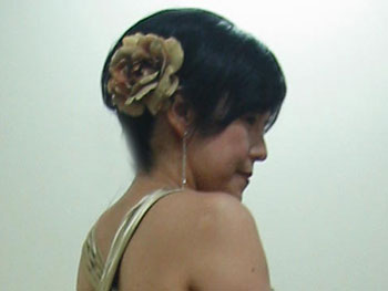 本日のヘアスタイル