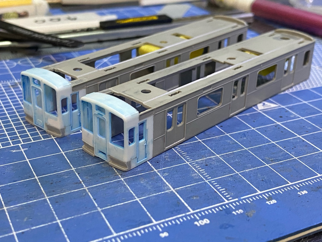 フリーランス）レイアウトレール水平検査車両 ヤ10000 鉄道模型