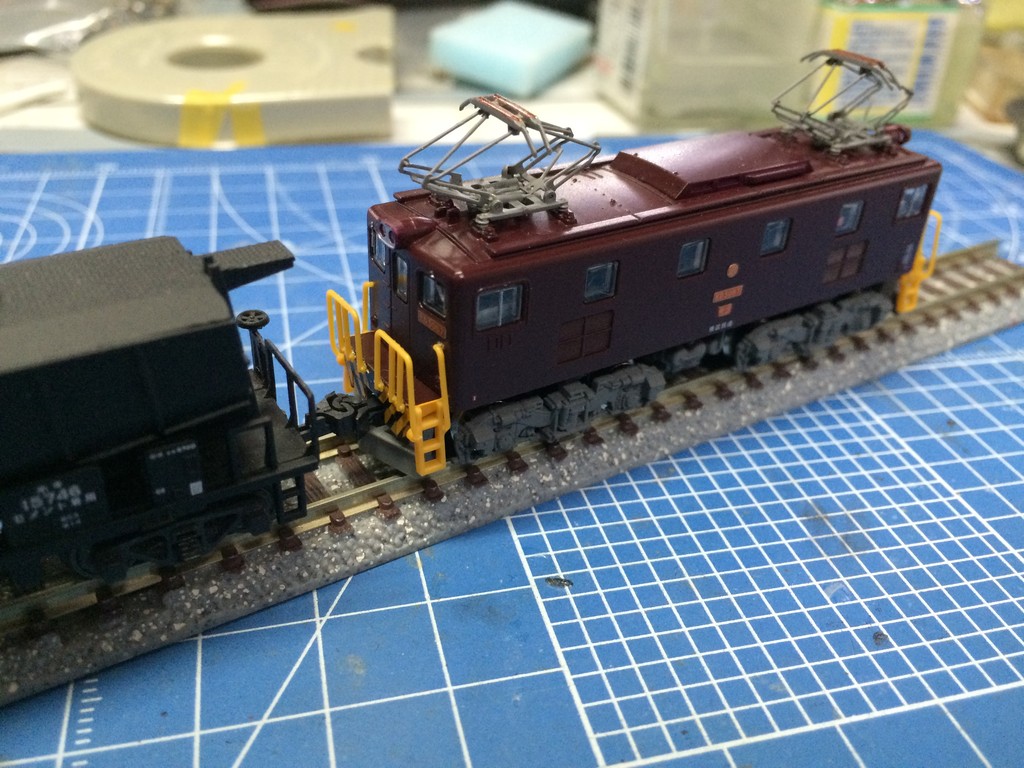 鉄コレ東武ED5060にナックルカプラーを付けてみた : mattoの工作＆探索記