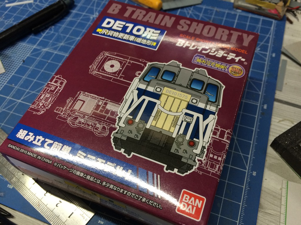 BトレインショーティーDE10型 N化ライト点灯、ウェザリング、 精密加工 Bトレ機関車 ヘッドライト点灯化 | 雲山の雑記帖