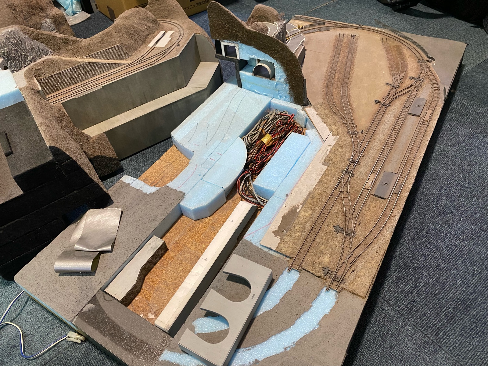 Nナロー石灰石鉱山レイアウトを作る(1)土台の検討 : mattoの工作