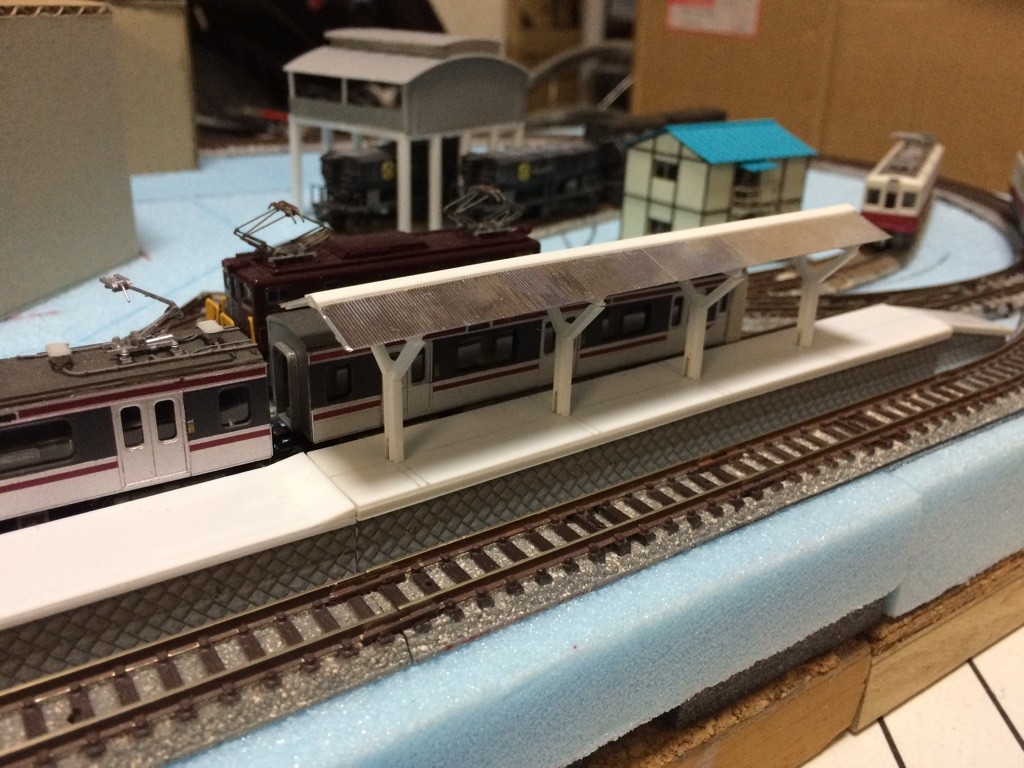石灰石鉱山レイアウトの駅ホームを自作してみる 2 Mattoの工作 探索記 石灰石鉱山レイアウトの駅ホームを自作してみる 2 Mattoの工作 探索記