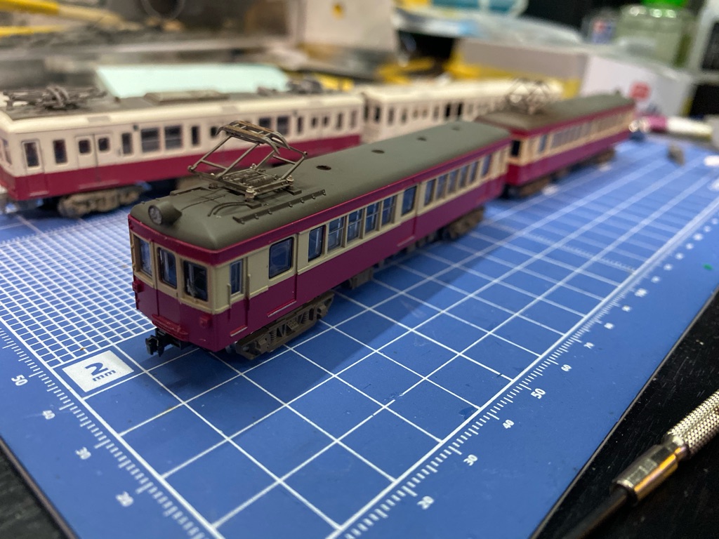 フリーランスの旧型電車を作る : mattoの工作＆探索記