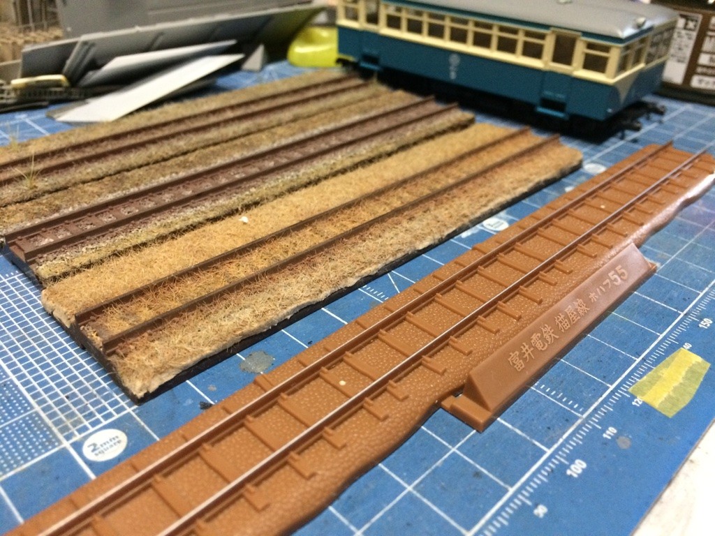 猫屋線付属線路のジオラマ化と鉱石運搬車の製作… : mattoの工作＆探索記