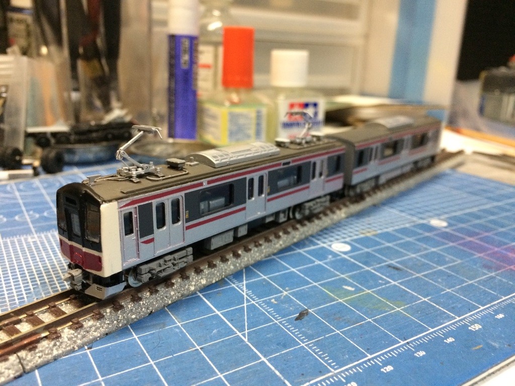 ミニレイアウト用のフリーランス電車を作る 4 Mattoの工作 探索記 ミニレイアウト用のフリーランス電車を作る 4 Mattoの工作 探索記