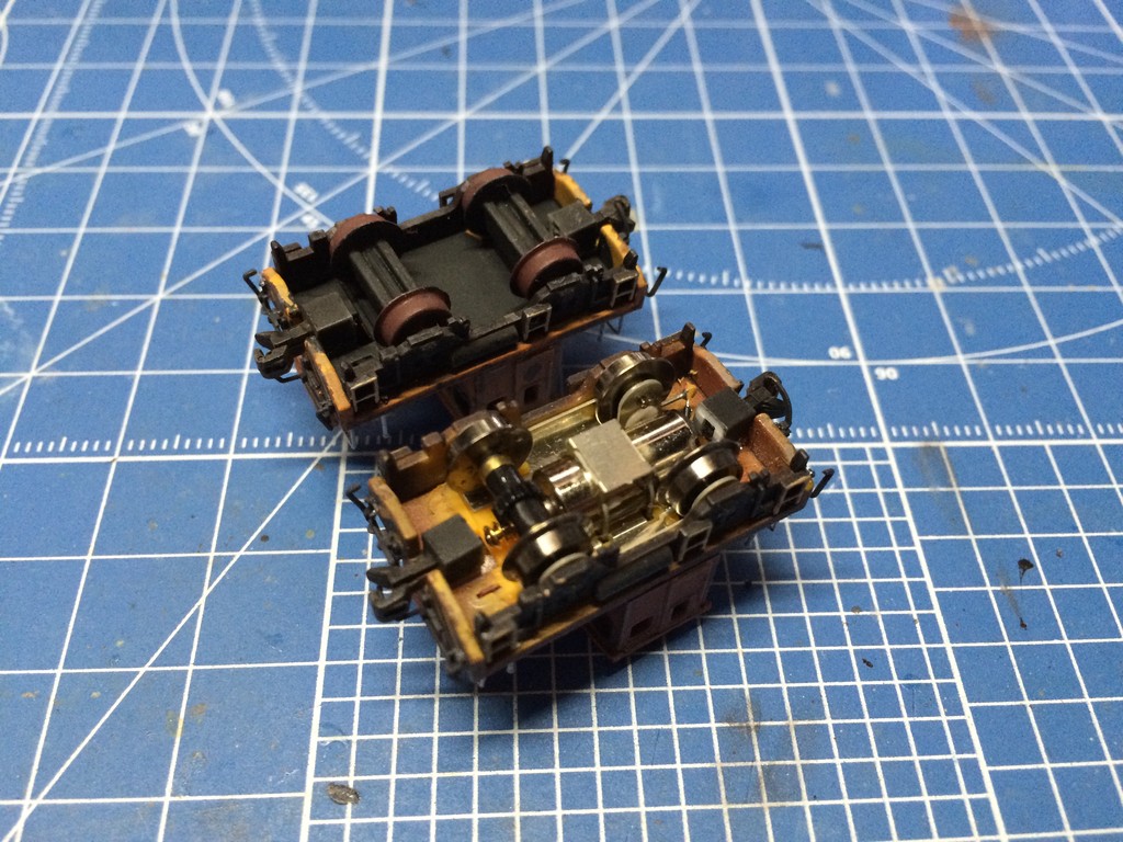 ワールド工芸の貨車移動機(半キャブ)を作ってみた(2)：完成しました
