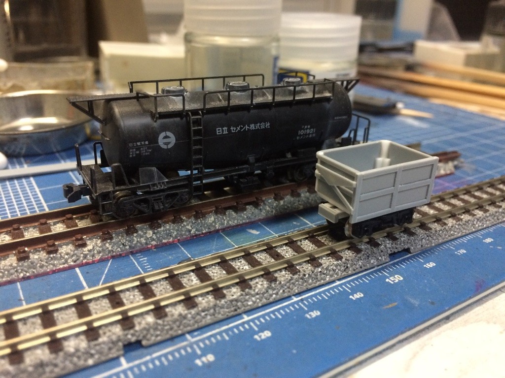 Nナローのグランビー鉱車を自作してみる(1) : mattoの工作&探索記 Nナローのグランビー鉱車を自作してみる(1) : mattoの工作&探索記
