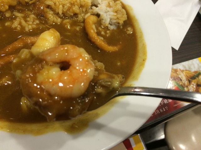 恵比寿 Coco壱番屋 海の幸カレー それでも俺は喰い続ける