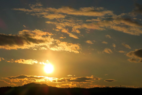 一年の感謝を込めて。2022年を締めくくる夕焼け散歩！