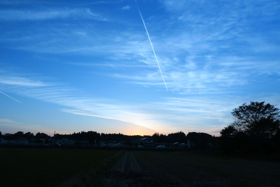 茜色の夕焼け散歩 みちくさんぽ 人生道草散歩