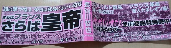長谷川哲也「ナポレオン～覇道進撃～」26巻 感想 : まつもとたかひと
