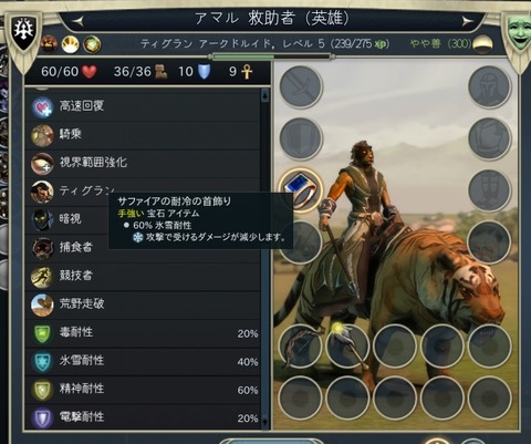 10倒した敵から取った首飾りで弱点補強