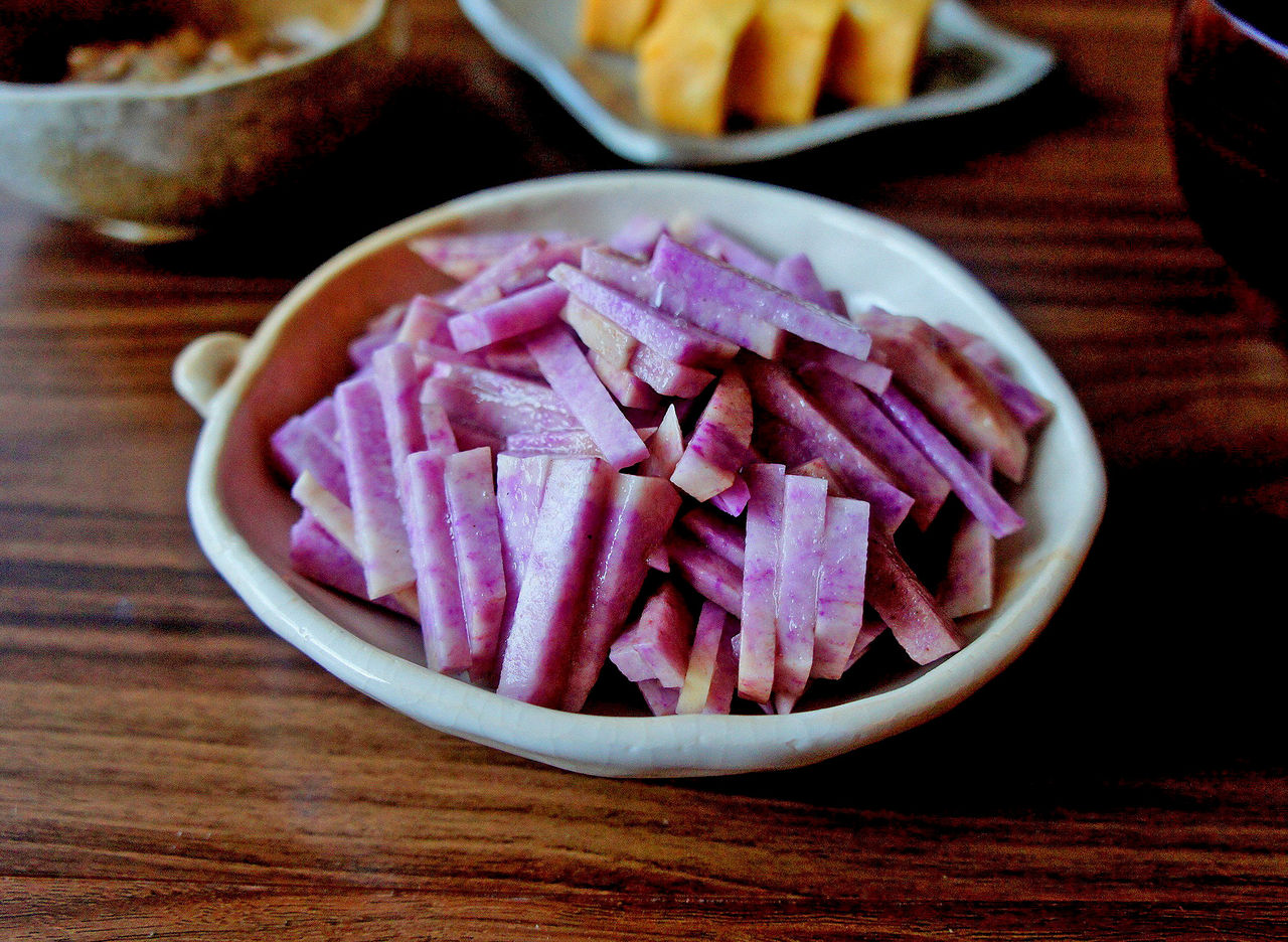 紫つくね芋とまつの野菜でジャーサラダ！！ : まつのBLOG ～We like