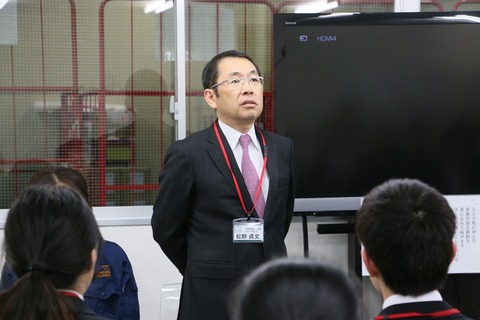 2016年度まつの入社式