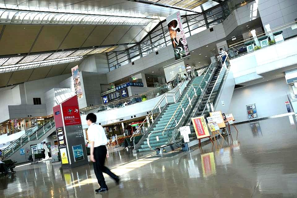 マーチングの まちなみ百景 新潟空港 日本の原風景