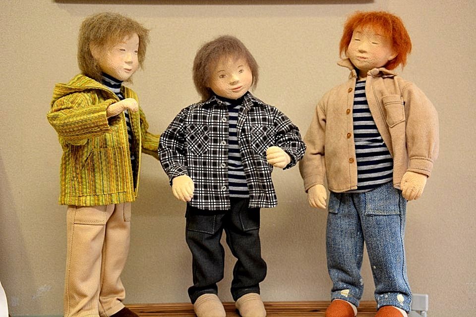 創作人形の姉妹展（十日町市） : 日本の原風景