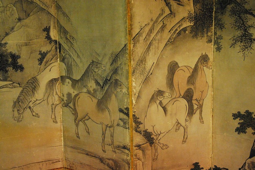 桃山時代の貴重作品が一般公開（十日町市・雲谷等顔の群馬図屏風