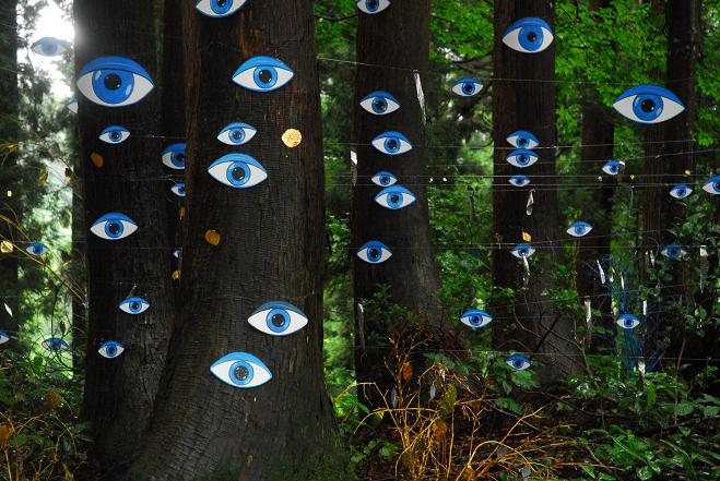神秘の森 大地の芸術祭 カメラスケッチ 日本の原風景