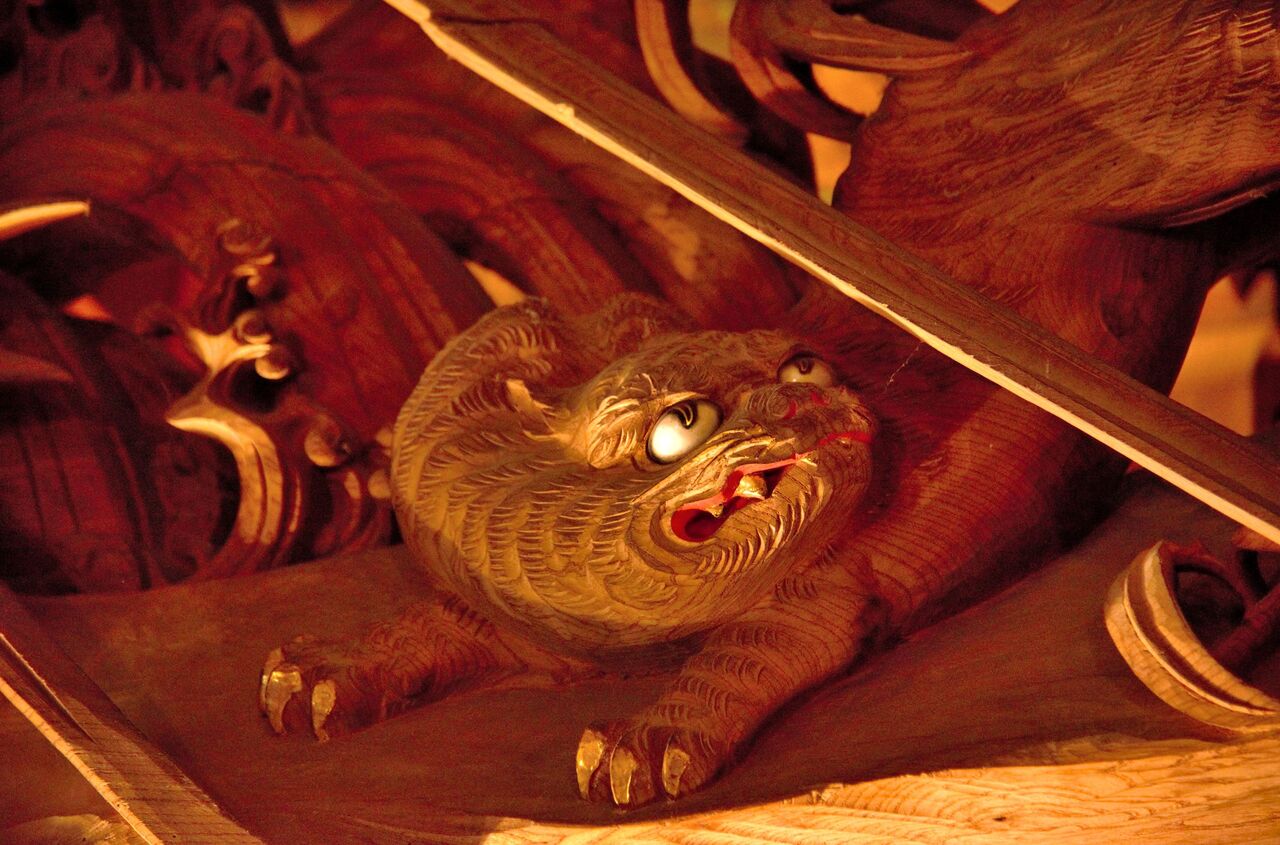 日本のミケランジェロ「石川雲蝶」作（魚沼市の西福寺「開山堂