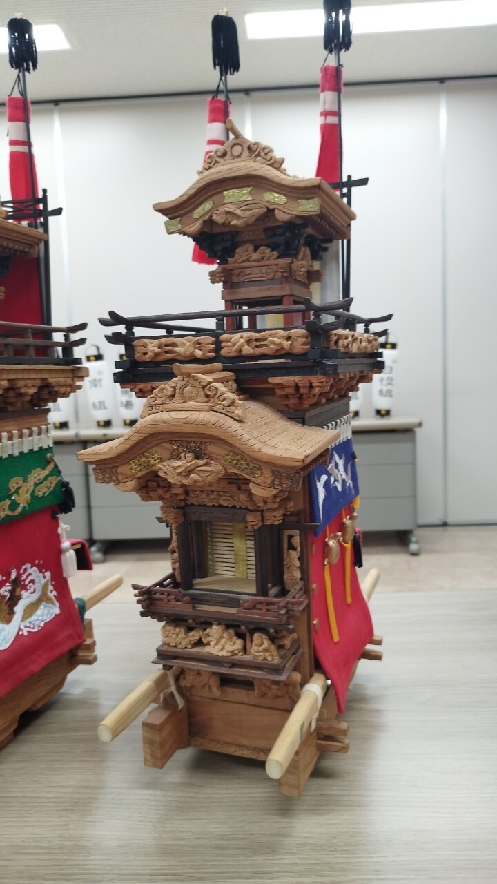 27 【第九回はんだ山車まつり】クラシティ半田山車模型展示② : 放送局