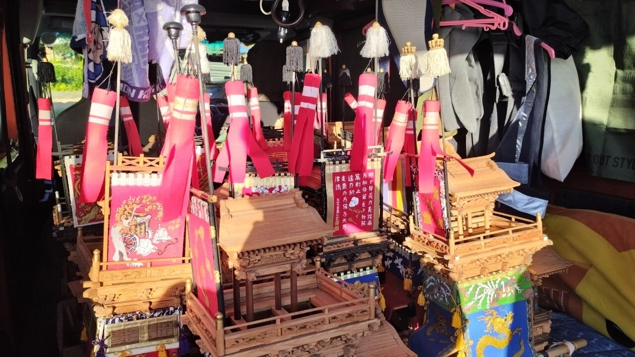 25 【第九回はんだ山車まつり】クラシティ半田 山車模型搬入 : 放送局