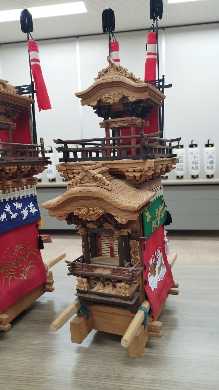 27 【第九回はんだ山車まつり】クラシティ半田山車模型展示② : 放送局