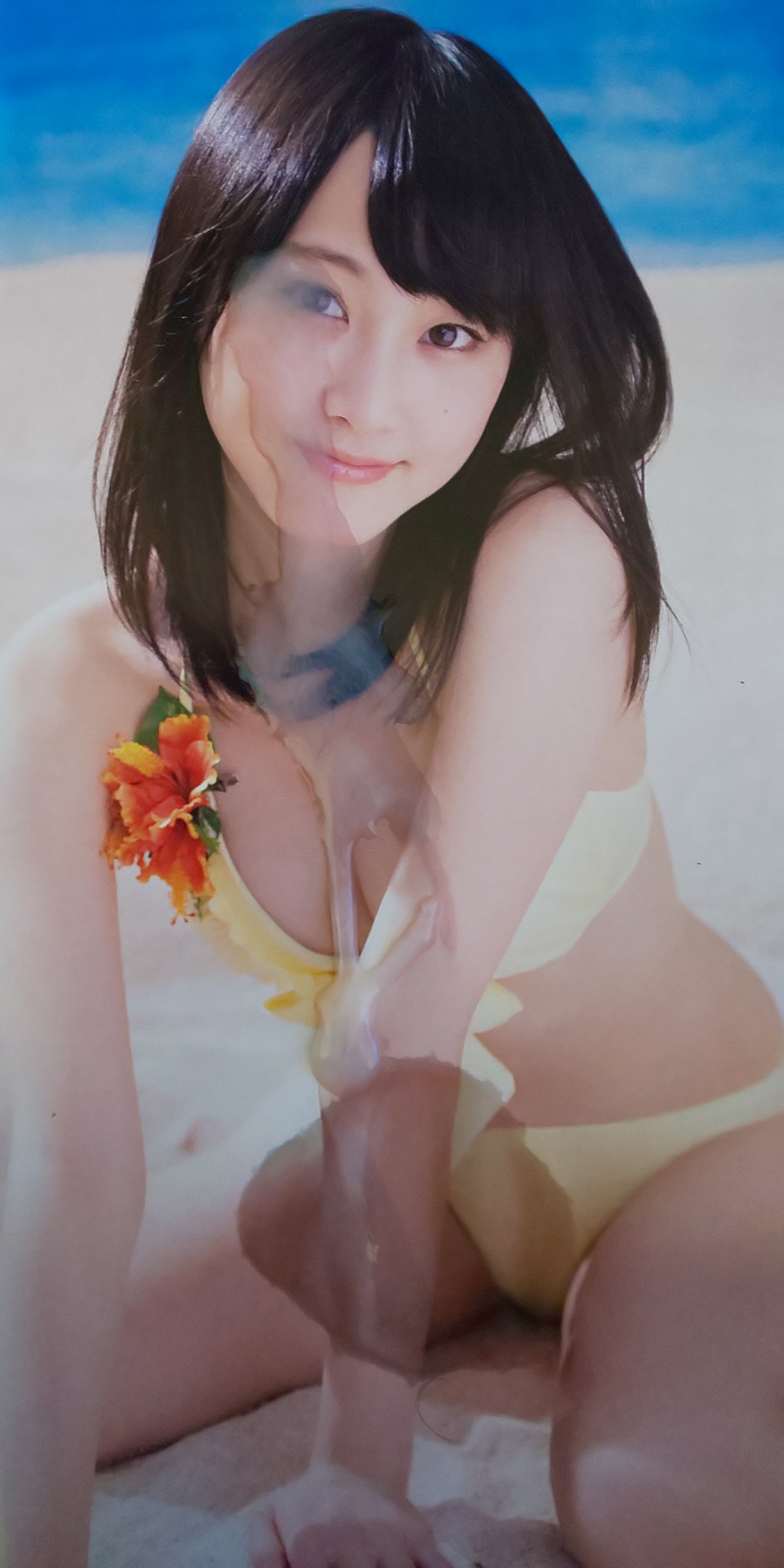 松井玲奈ザーメンぶっかけ 水着SP2013 7位 松井玲奈 3発 : 水着サプライズぶっかけ