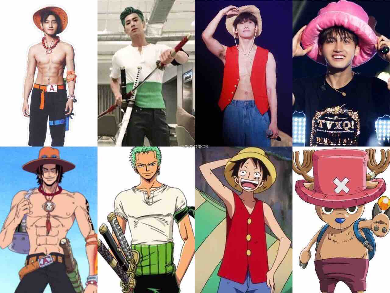 東方神起 One Piece コラボおめでとう まゆの自由時間
