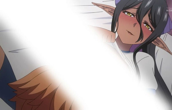 アニメ『愛が重いダークエルフが異世界から追いかけてきた』3話でほぼセックスしちゃってる