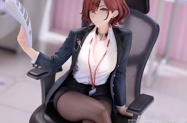 『アイドルマスター シャイニーカラーズ』樋口円香のOL黒タイツ太もものエロフィギュア！