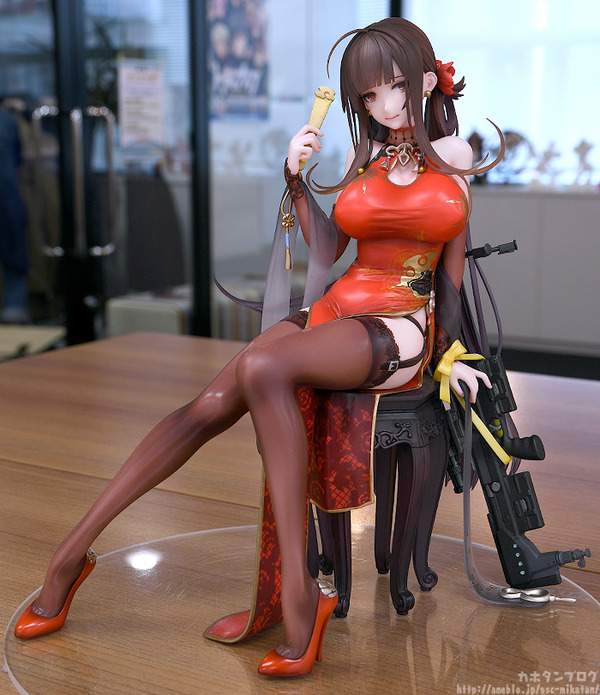 ドールズフロントライン DSR-50 チャイナドレス フィギュア エロ (3)