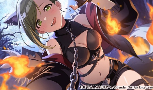 『アイドルマスター シャイニーカラーズ』七草はづきの胸元丸出しドスケベハロウィン衣装！