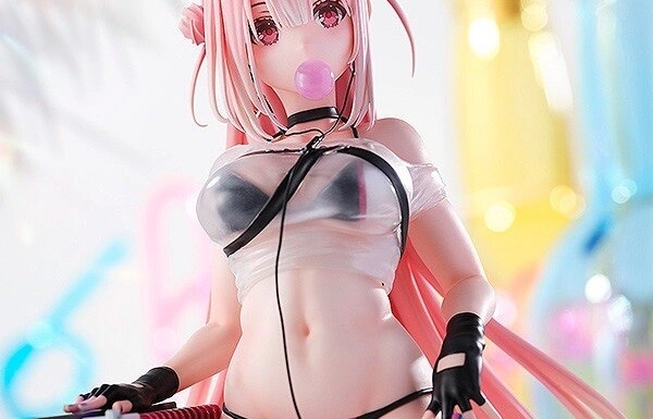 『ドールズフロントライン』UKM-2000のエロスケスケムチムチドスケベ水着のエロフィギュア