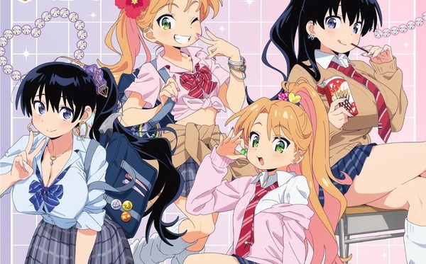 『瑠璃の宝石』ギャルな女子高生のノーブラ制服姿でとんでもドスケベおっぱいエロイラスト！