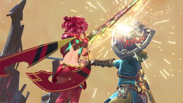 スマブラSP ゼノブレイド2 ホムラ ヒカリ エロ (14)