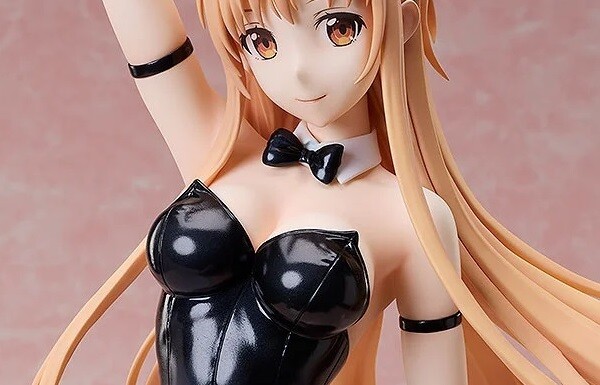 『ソードアート・オンライン』アスナのえっちなムチムチのエロいバニー姿のエロフィギュア！