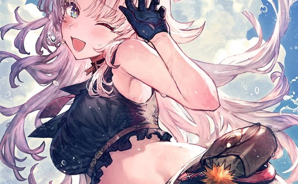 『カリアのアトリエ』カリアのお尻丸見えで履いてないように見えるエロ水着衣装！