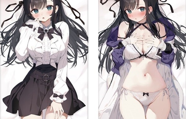 『ギルドの受付嬢ですが、残業は嫌なので』女の子のえっちな下着姿丸見えのエロ抱きまくら！