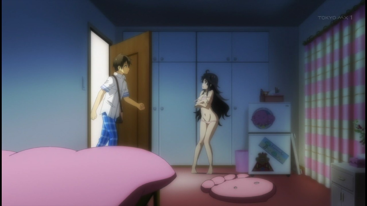 アニメ ネトゲの嫁は女の子じゃないと思った 5話で女の子からの下着姿から全裸姿へ チラシの裏でゲーム鈍報